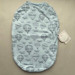 NWT Mama Coco Cocoon Swaddle Blanket Baby Newborn Blue Size S